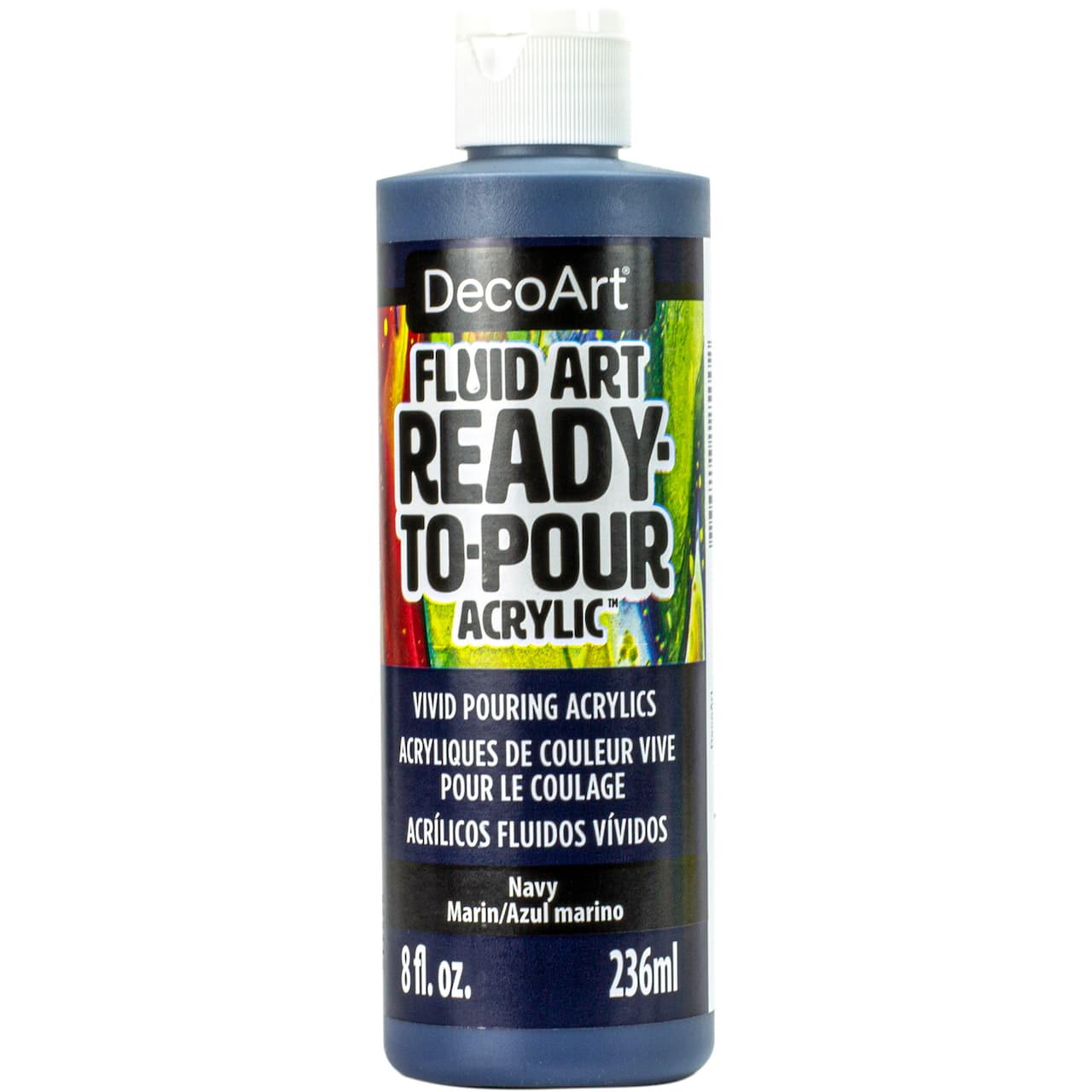 12 Pack: DecoArt® Fluid Art Ready-To-Pour Acrylic™ Paint, 8oz.